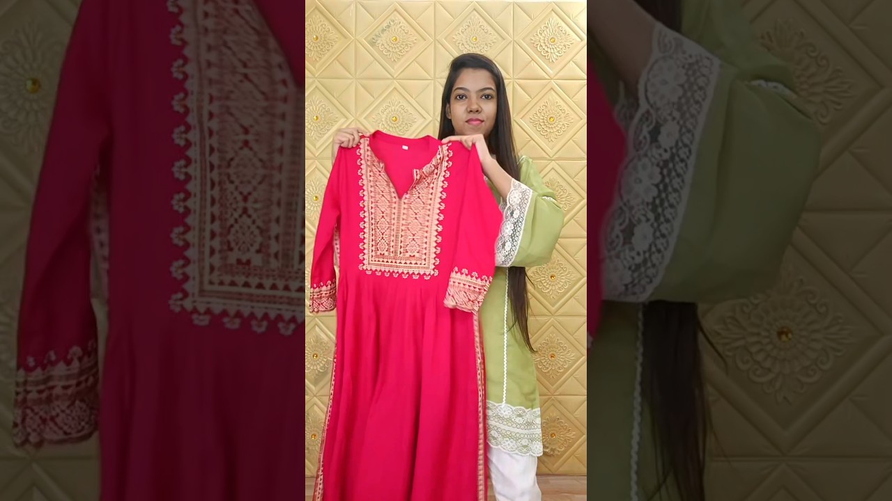 Transform Your Naira Kurti with This Simple Alteration #shorts #kurti