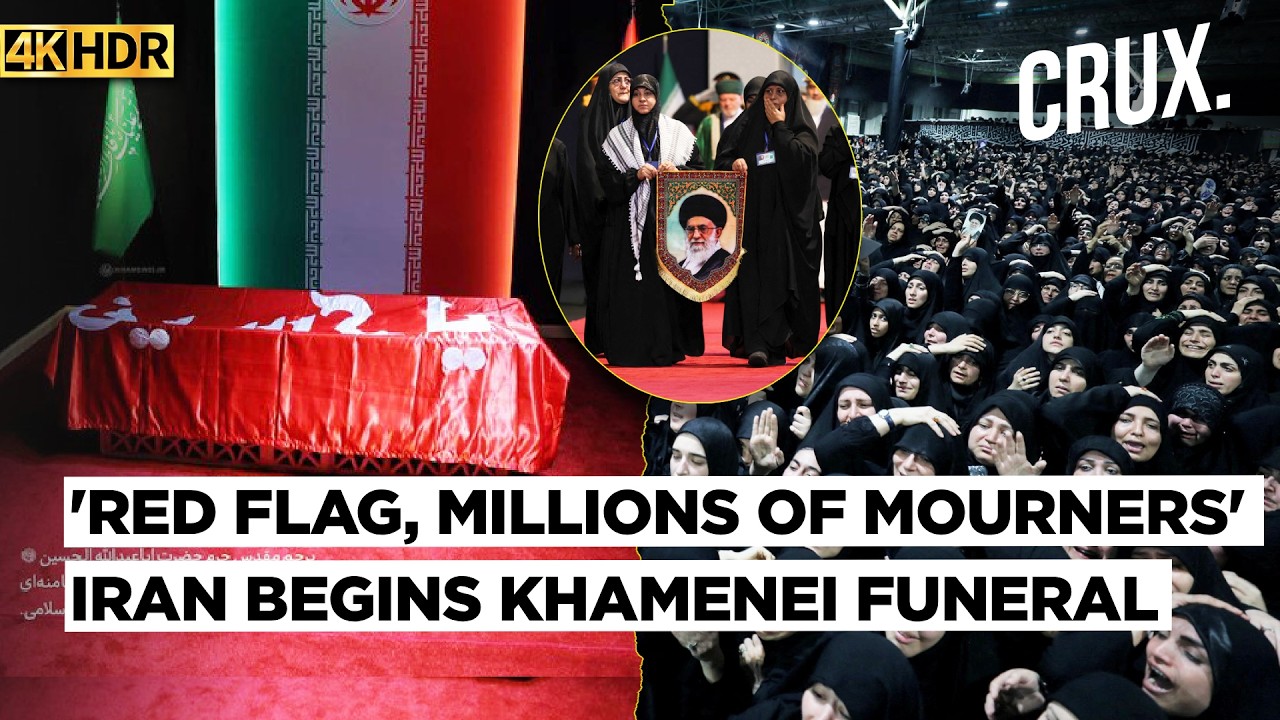 Khamenei&rsquo;s Funeral Draws Millions Of Mourners, World Leaders As Iran Sends Defiant Message | 4K