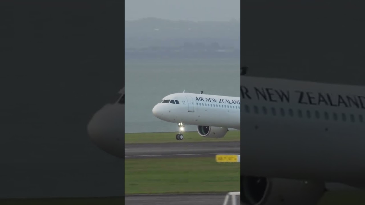 Air New Zealand A320N departing from Auckland Airport [NZAA/AKL]