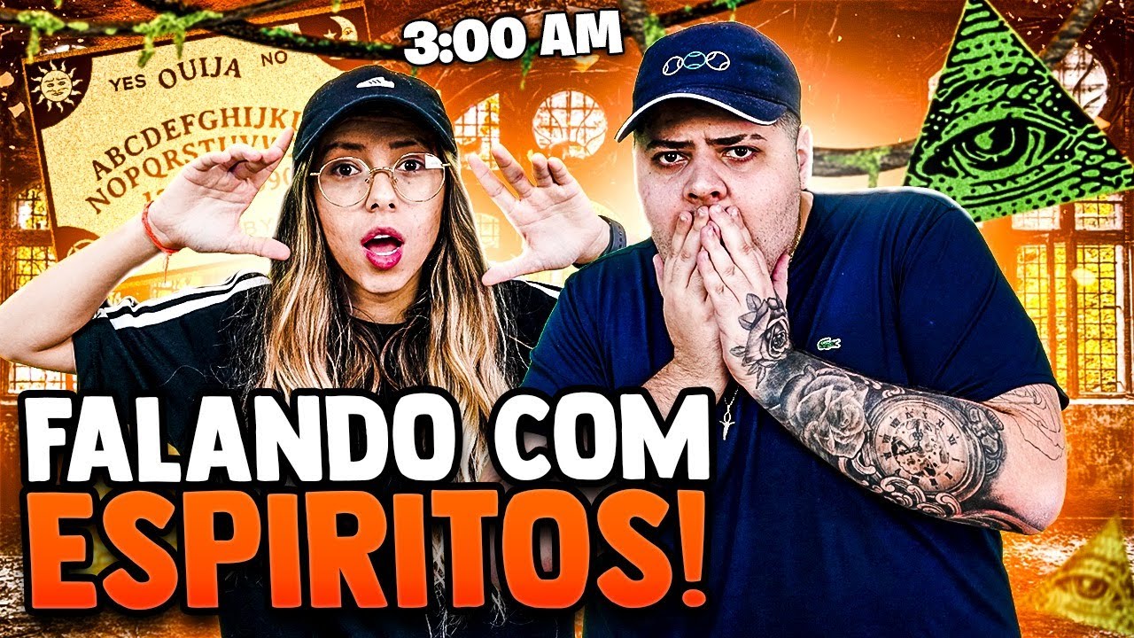 JOGAMOS TABULEIRO OUIJA AS 03:00 DA MANHÃ!! - LOS GRANDES FREE FIRE
