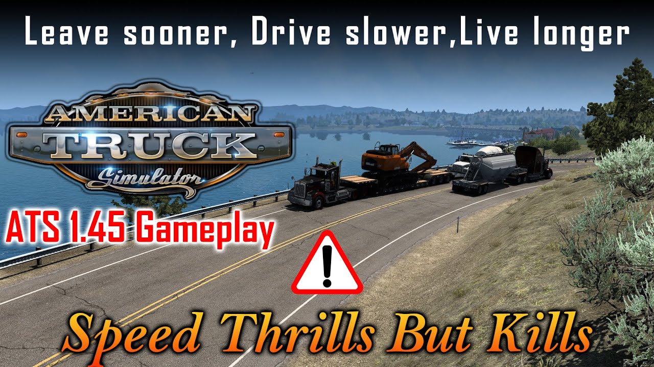 American Truck Simulator 1.45 Gameplay | ATS 1.45 | Montana DLC Gameplay | Idaho to Montana