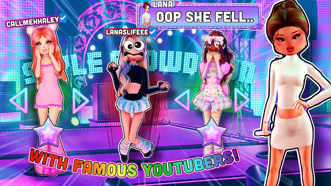 Playing STYLE SHOWDOWN With FAMOUS YOUTUBERS... [GONE WRONG] | ROBLOX Dress to Impress