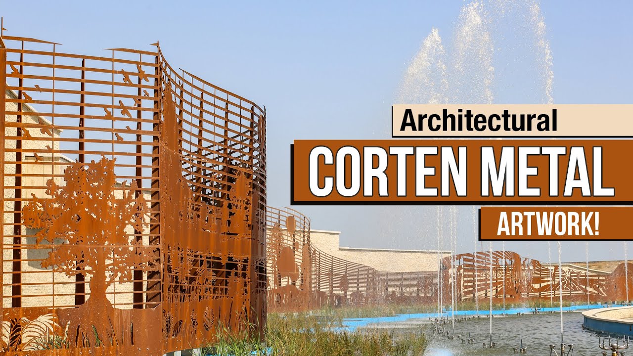 DreamLand - Cor-Ten Steel Architectural Facade #idea #corten