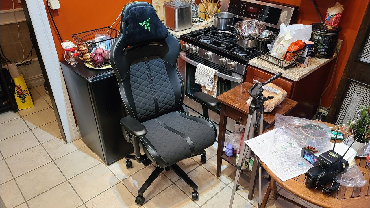 RAZER ENKI 2023: распаковка и сборка игрового кресла Энки