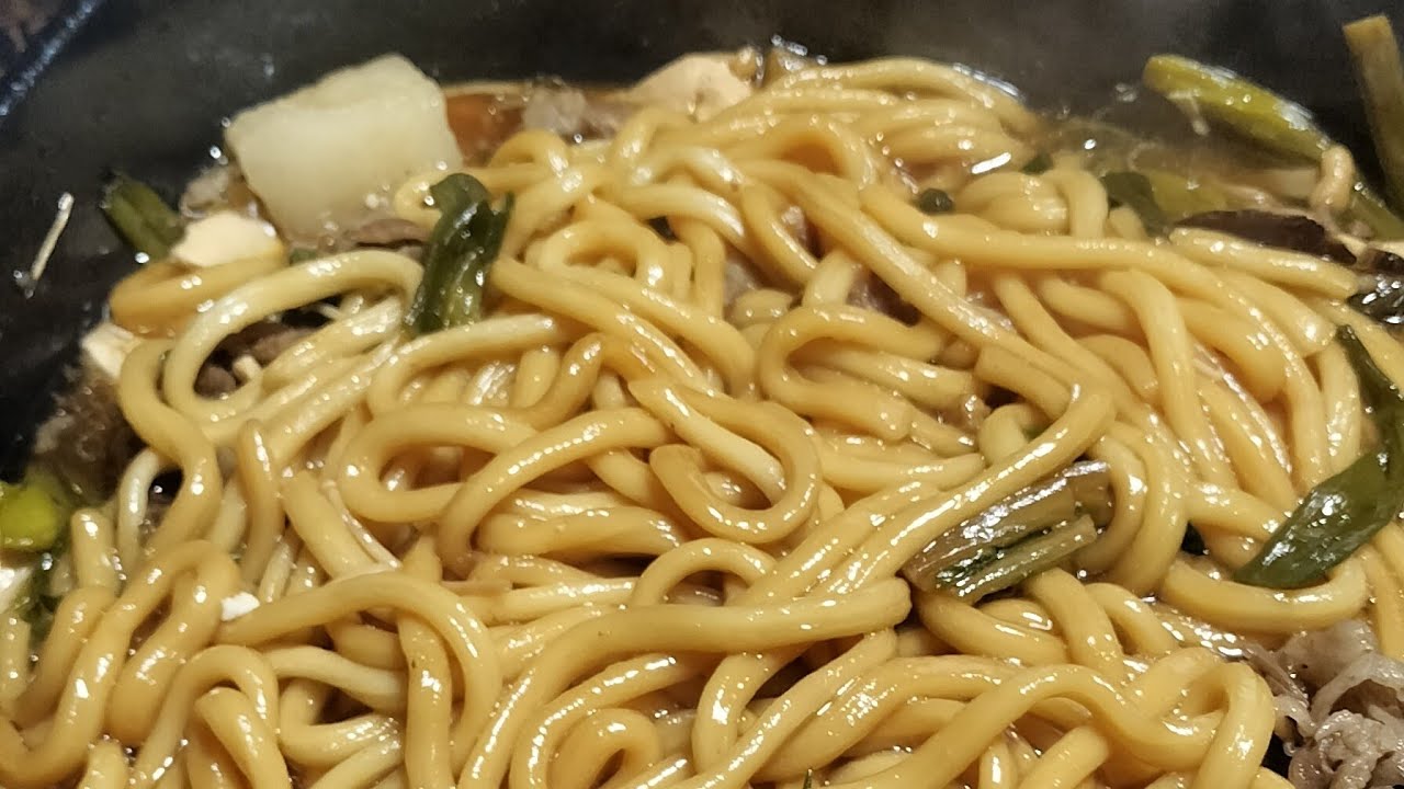 island1star すき焼き🥩うどん🍜りつ＆ゆう✌
