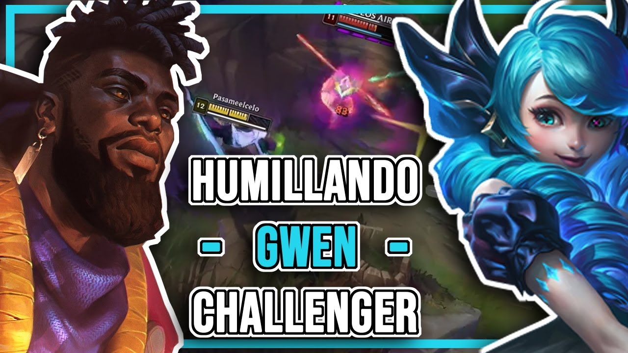 HUMILLANDO a GWEN en CHALLENGER 😎 | Pasameelcelo OTP K'sante | #toplane #toplaner #ksante