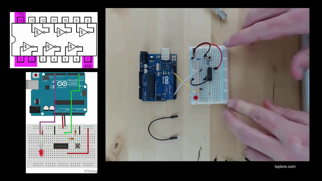 096 Hardware switch button debouncing Part 2  Demo