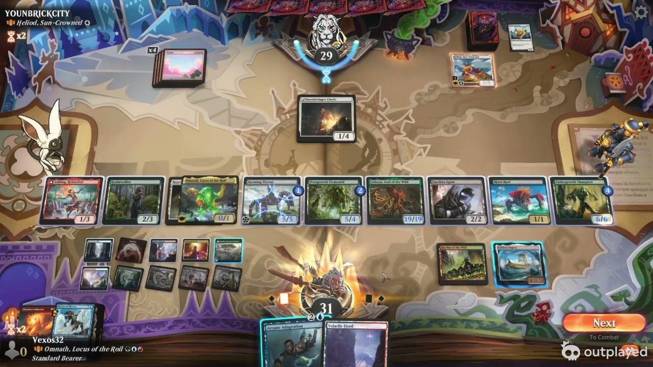 MTG Arena - Brawl ( Omnath, Locus of the Roil )