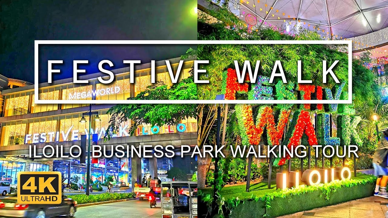 Festive Walk Mall Iloilo [4K] Walking Tour