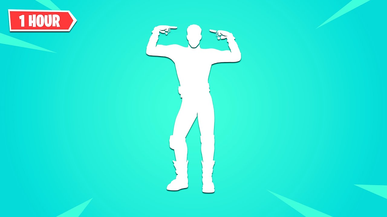 Fortnite Moongazer Emote (1 Hour) | (Cafuné - Tek It (Sped Up))