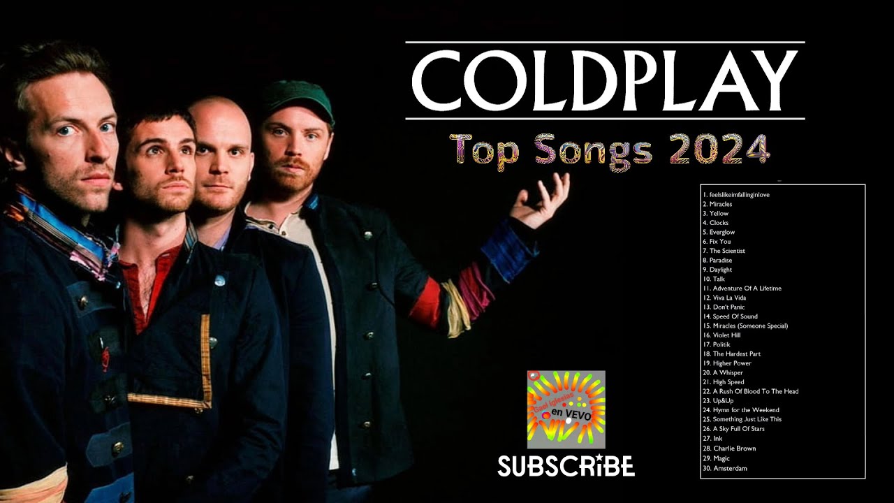 COLDPLAY New Songs Collection 2024 | ⭐ 2 HOURS of GREATEST SONGS ⭐