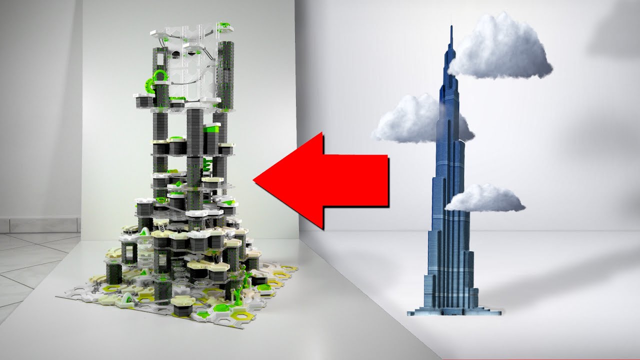 Gravitrax Khalifa - RIESIGER Turm aus Gravitrax