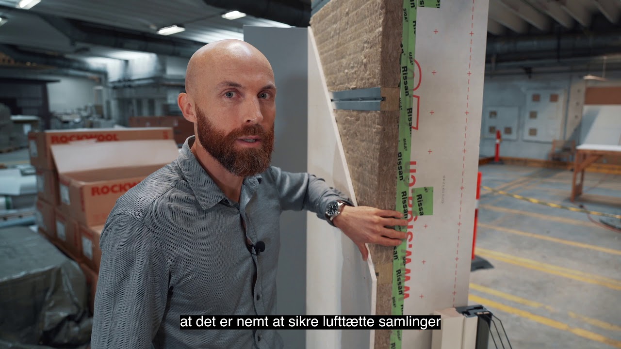 Rockzero: Teknisk gennemgang af v&aelig;ggens opbygning fra inderst til yderst