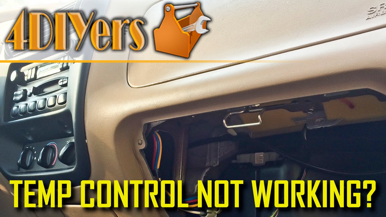 DIY: Ford Ranger Blend Door Actuator Diagnosis and Repair
