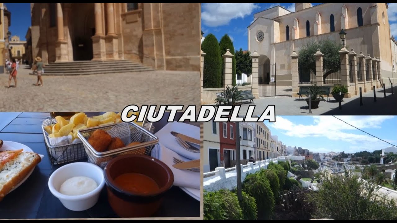 We went to the old capital of Menorca, Ciutadella