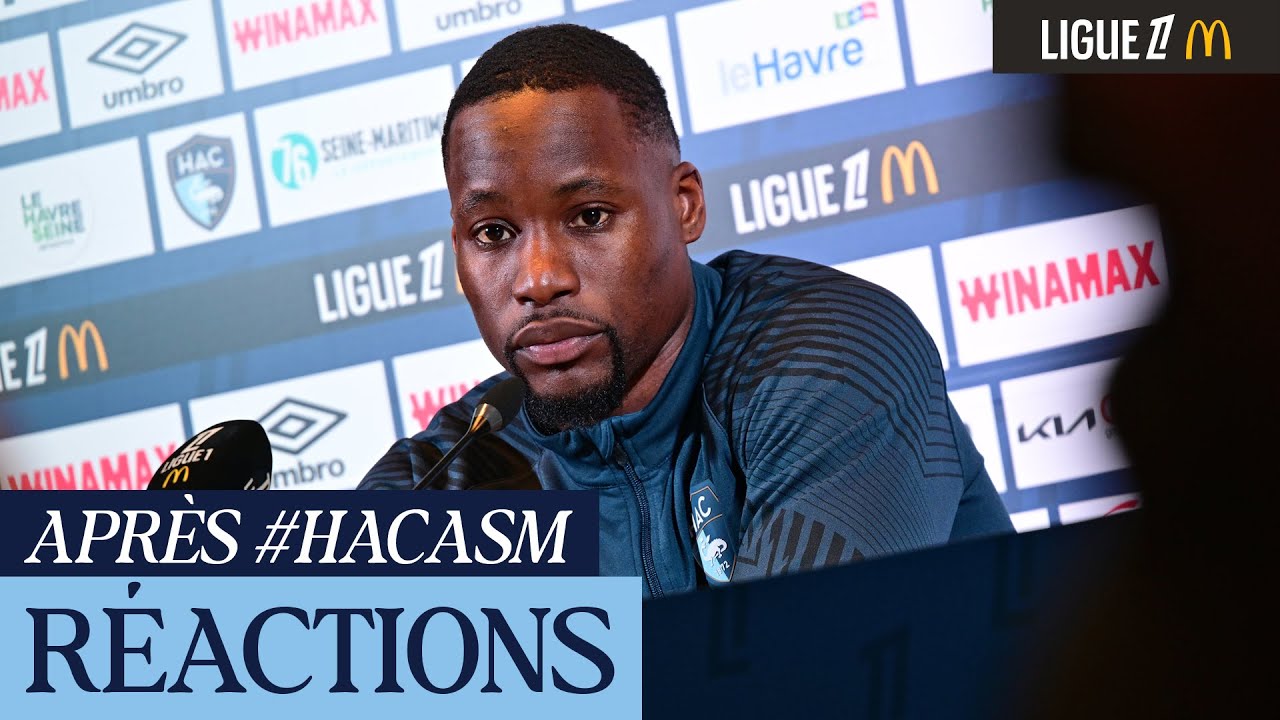 💬 Après HAC - AS Monaco (0-0), réactions de Lionel Mpasi