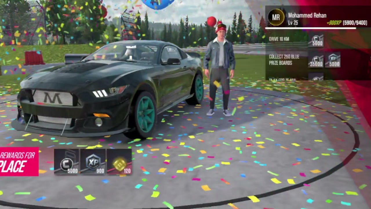 Today I will do race and drift etc.