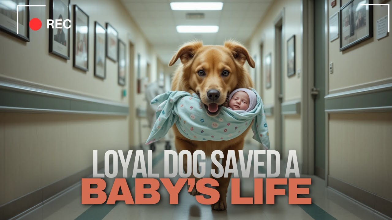 Incredible Story: Dog Delivers Baby to Hospital, the Miracle That Changed Everything!