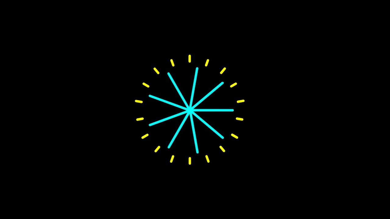 LINE CIRCLE BURST FOR EDITS OVERLAY EFFECTS