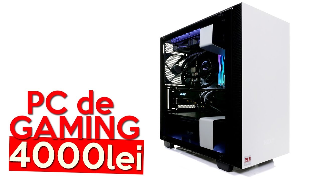PC / calculator de gaming/streaming 4000 lei | Ryzen 5 2600 & GTX 1060