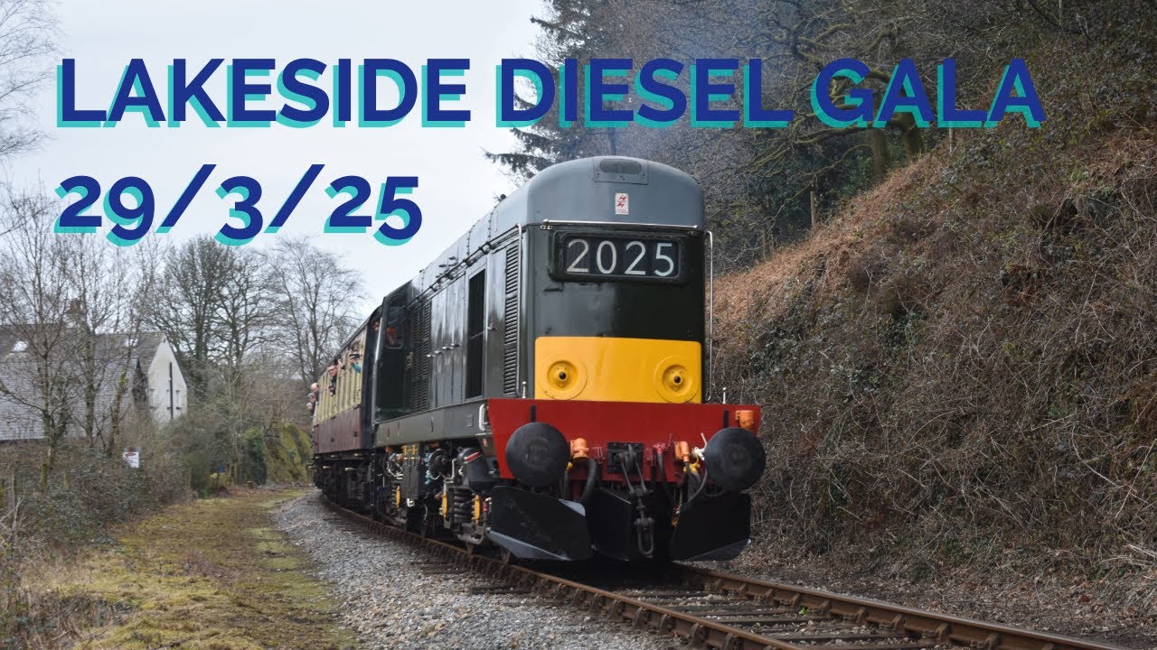 Lakeside & Haverthwaite Railway Diesel Gala - 29/03/25