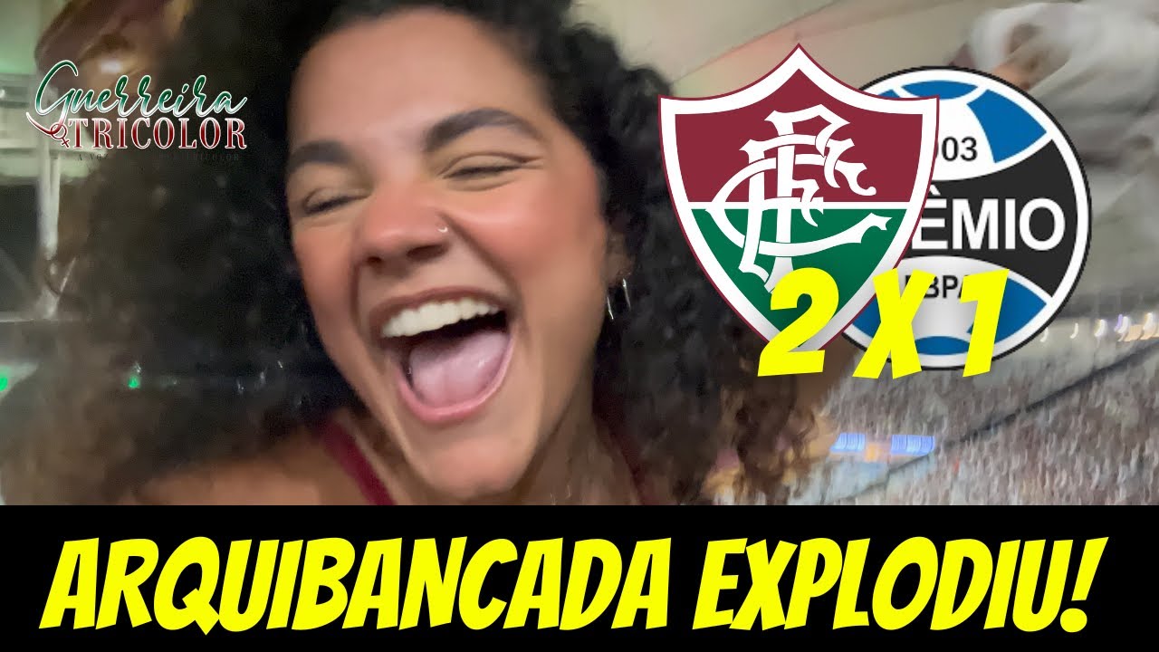 NO MARACA, O FLUMINENSE É NOJENTO!REACT VLOG: FLUMINENSE 2 X 1 GRÊMIO -NINGUÉM VENCE A GENTE EM CASA
