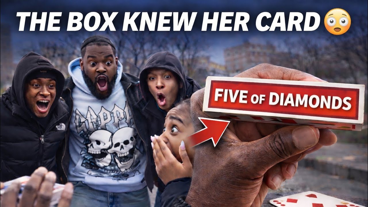 The Card Was Predicted On The Box | Card Magic