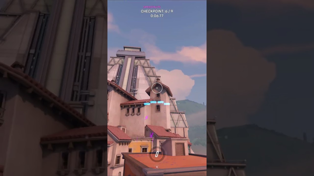 Overwatch 2 Dorado Doomfist Parkour - Speedynuts 12.82 PB : MAN0T #shorts