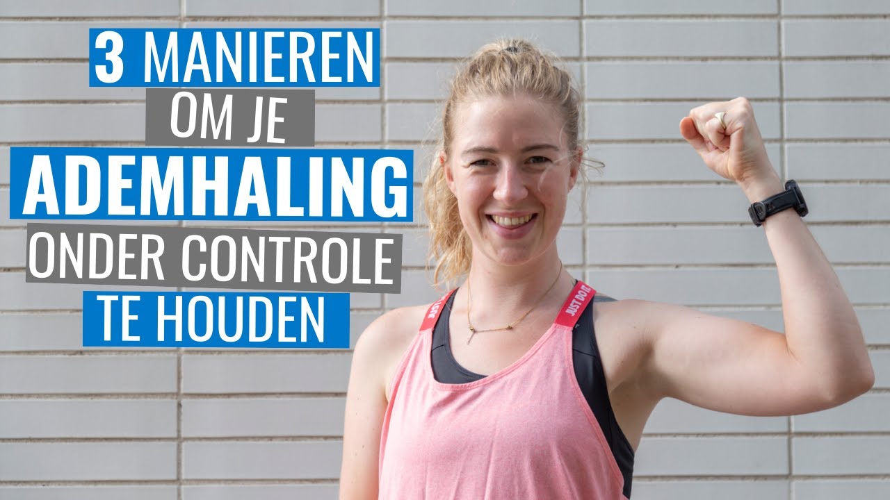 3 manieren om je ademhaling onder controle te houden tijdens het hardlopen.