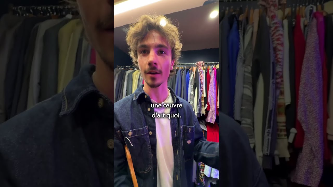 On teste le Karl XL 2 sur des vêtements achetés en friperie