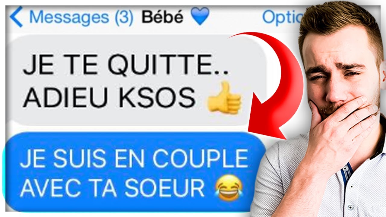 LES PIRES SMS DE COUPLE ! FILLE VS GAR&Ccedil;ON