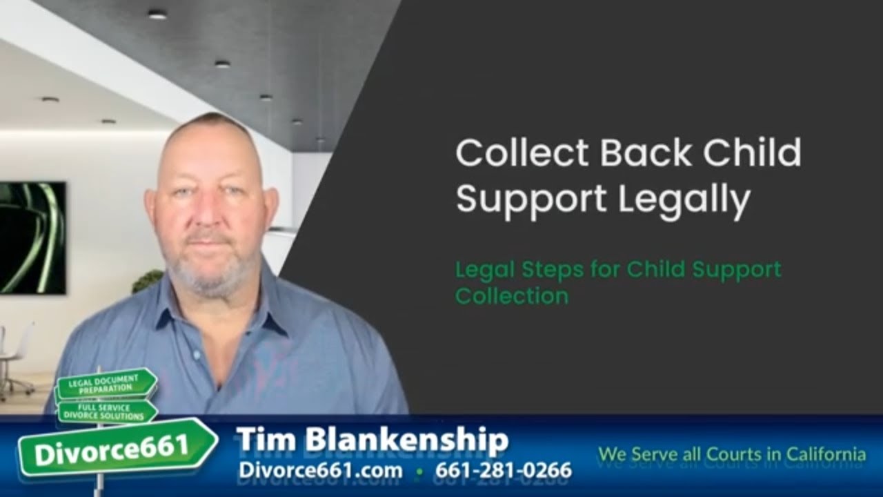 💰 How to Collect Back Child Support Legally. | Los Angeles Divorce #divorce661