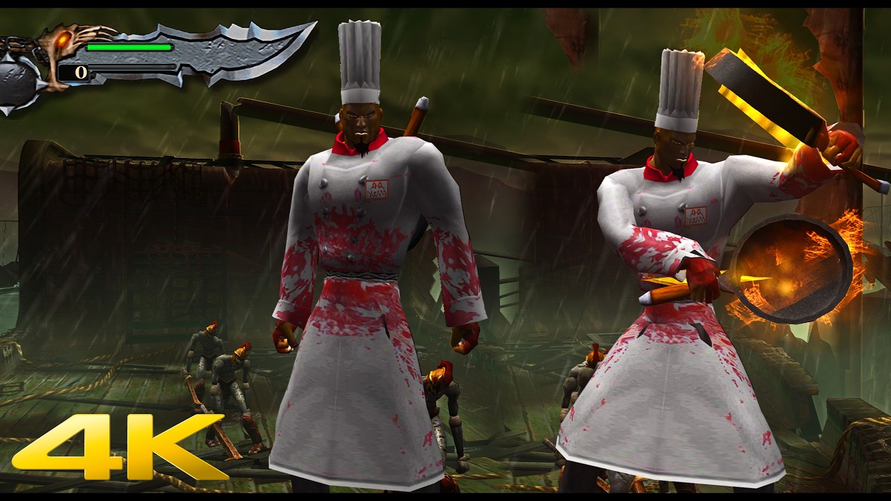 God of War 1 Chef of War NG+  | Vertical GamePlay | 4K HDR 60fps