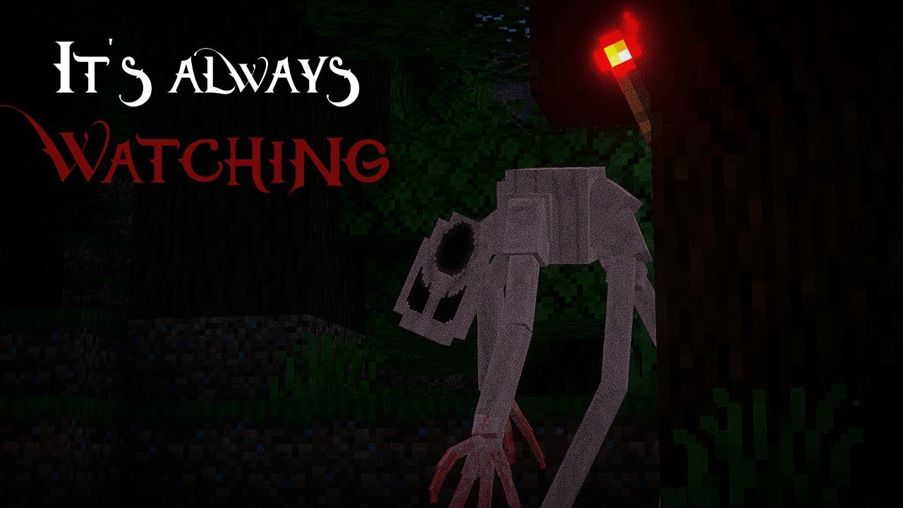 The UPDATED one who watches is TERRIFYING... Minecraft The One Who Watches