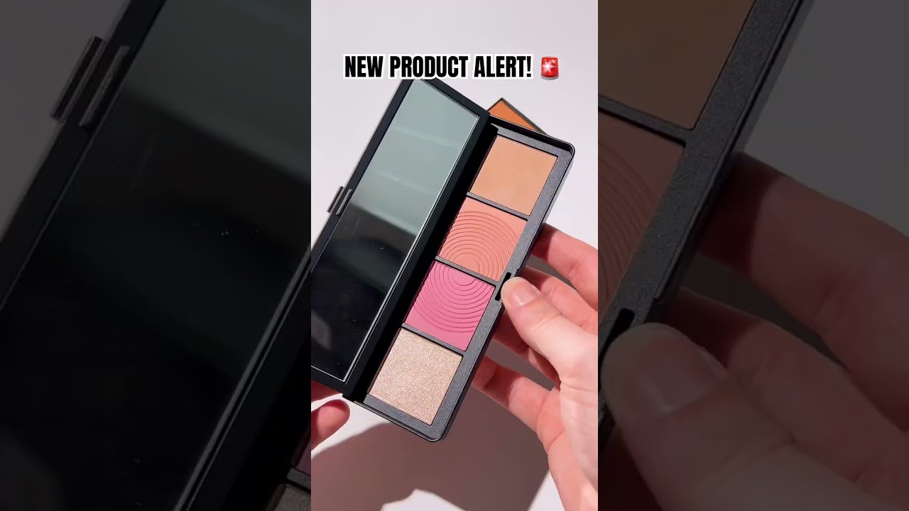 NEW SMASHBOX Halo Sculpt + Glow Face Palettes #newmakeup #smashbox #blush #contour #highlighter