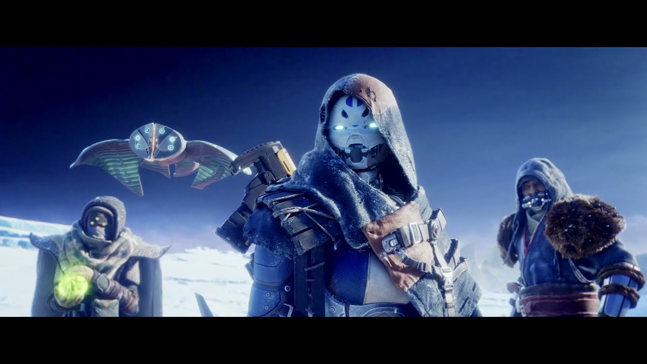 Exo Stranger Drifter and Eris Morn Fight Fallen with Darkness | Cutscene | Destiny 2 Beyond Light