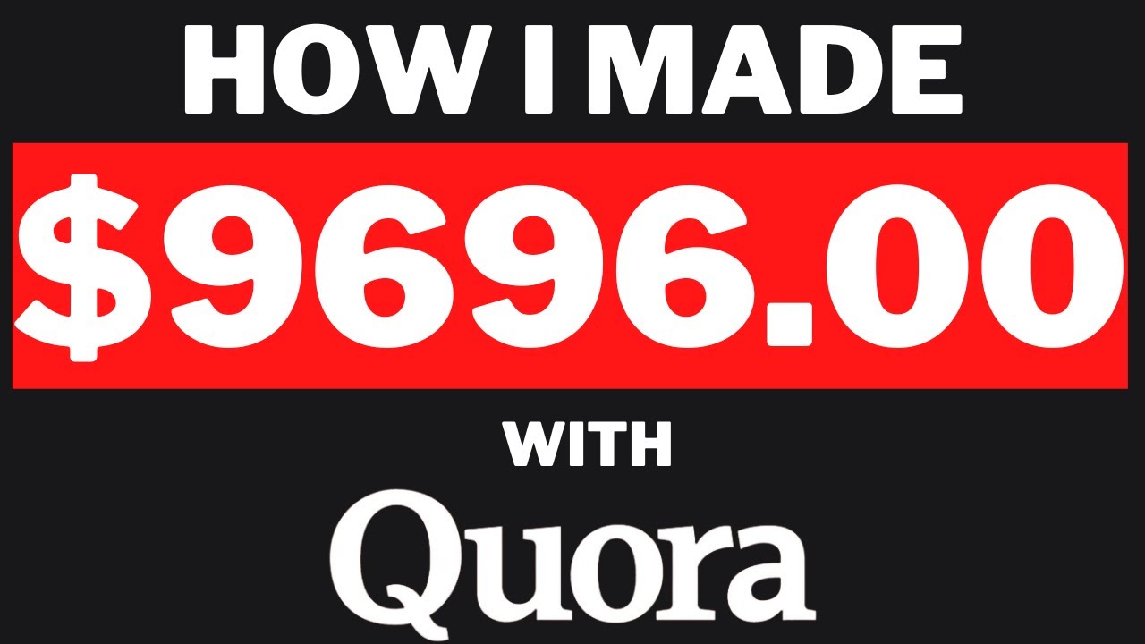 Quora Affiliate Marketing - I Made $9000+ With This Method (Make Money Online)