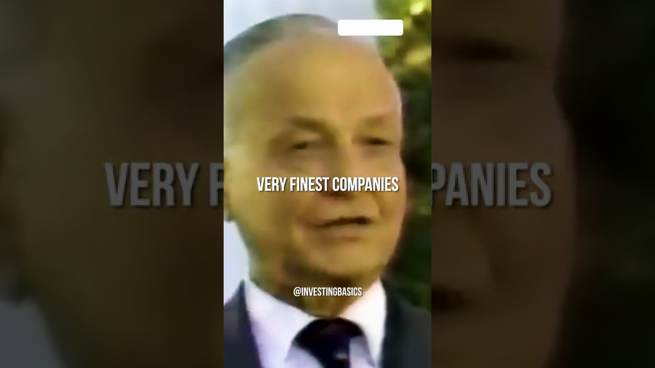JOHN TEMPLETON: Investing is just Bargain Hunting