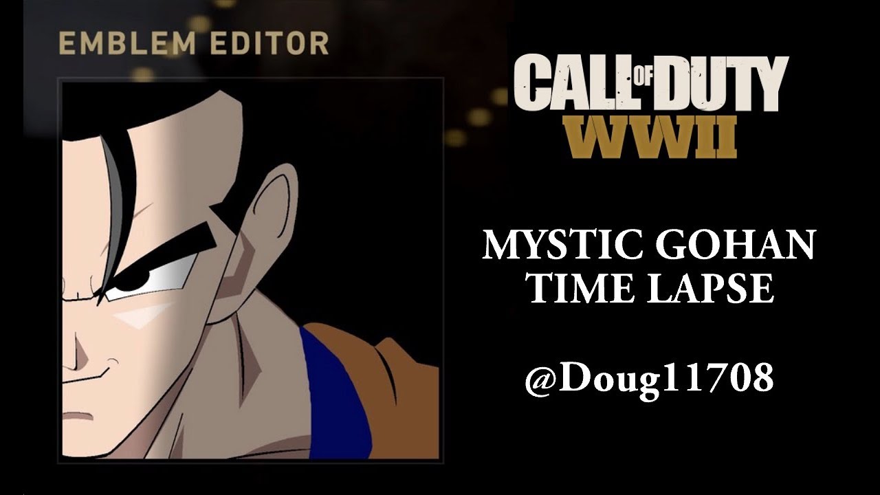 Call of Duty WW2: Mystic Gohan Emblem