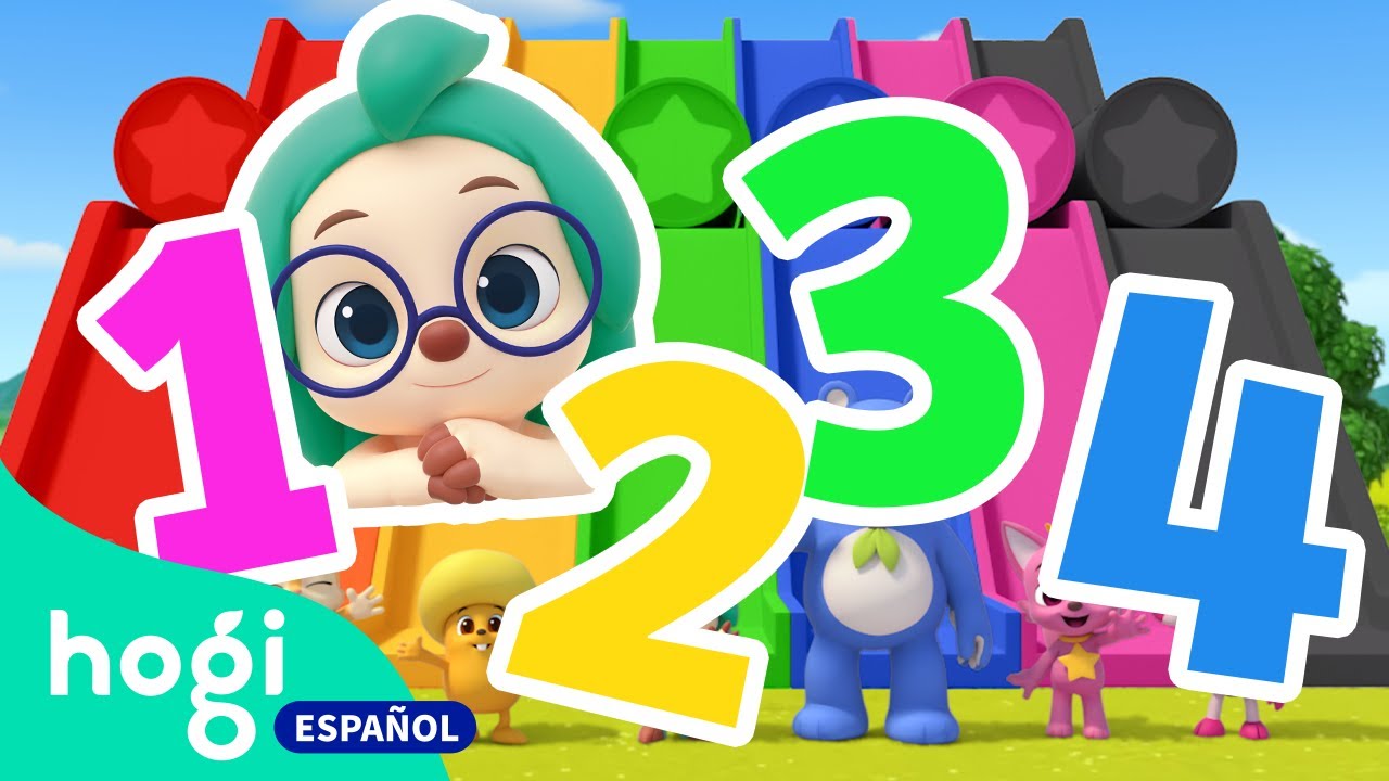 Canciones Infantiles de Números y Colores | Aprende los colores con Hogi | +MIX | Hogi en español