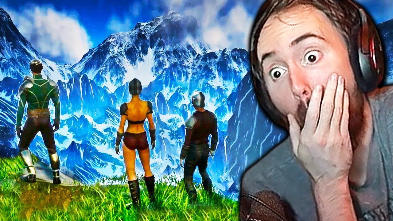 The Wait is OVER! Asmongold Tries Ashes of Creation | NEW MMO Gameplay