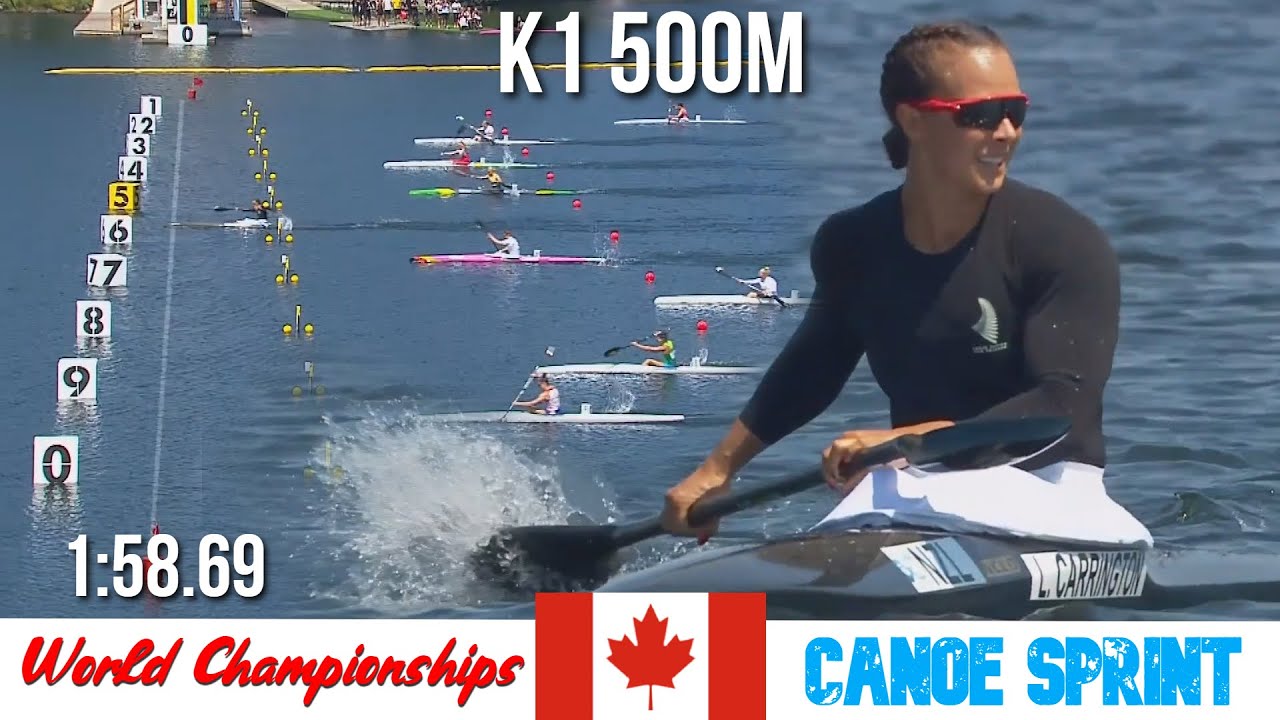 Финал женского К-1 на 500 м | Лиза Кэрригтон, ЧЕМПИОНКА | Чемпионат мира, Галифакс, Канада, 2022 ...