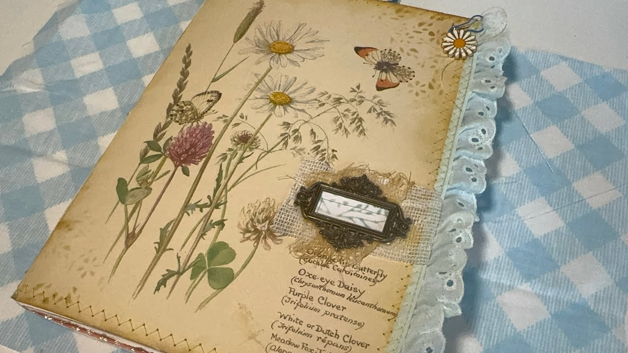 Edith Holden junk journal // flip through & new journals listed