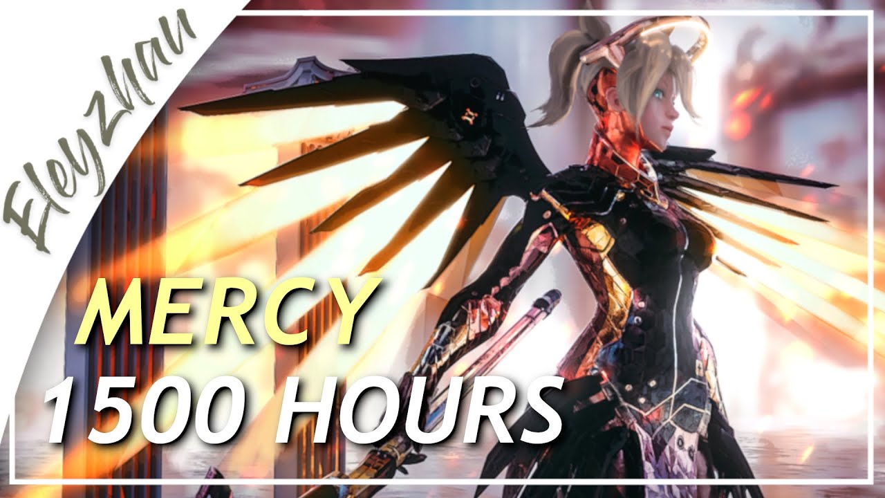 Playing Mercy for 1,500+ Hours (Overwatch Highlights)