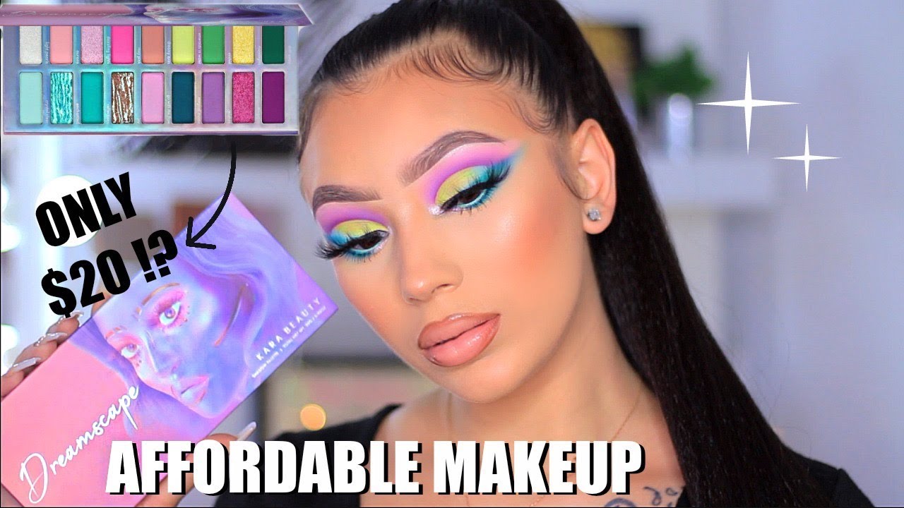 KARA BEAUTY DREAMSCAPE PALETTE | AFFORDABLE MAKEUP LOOK