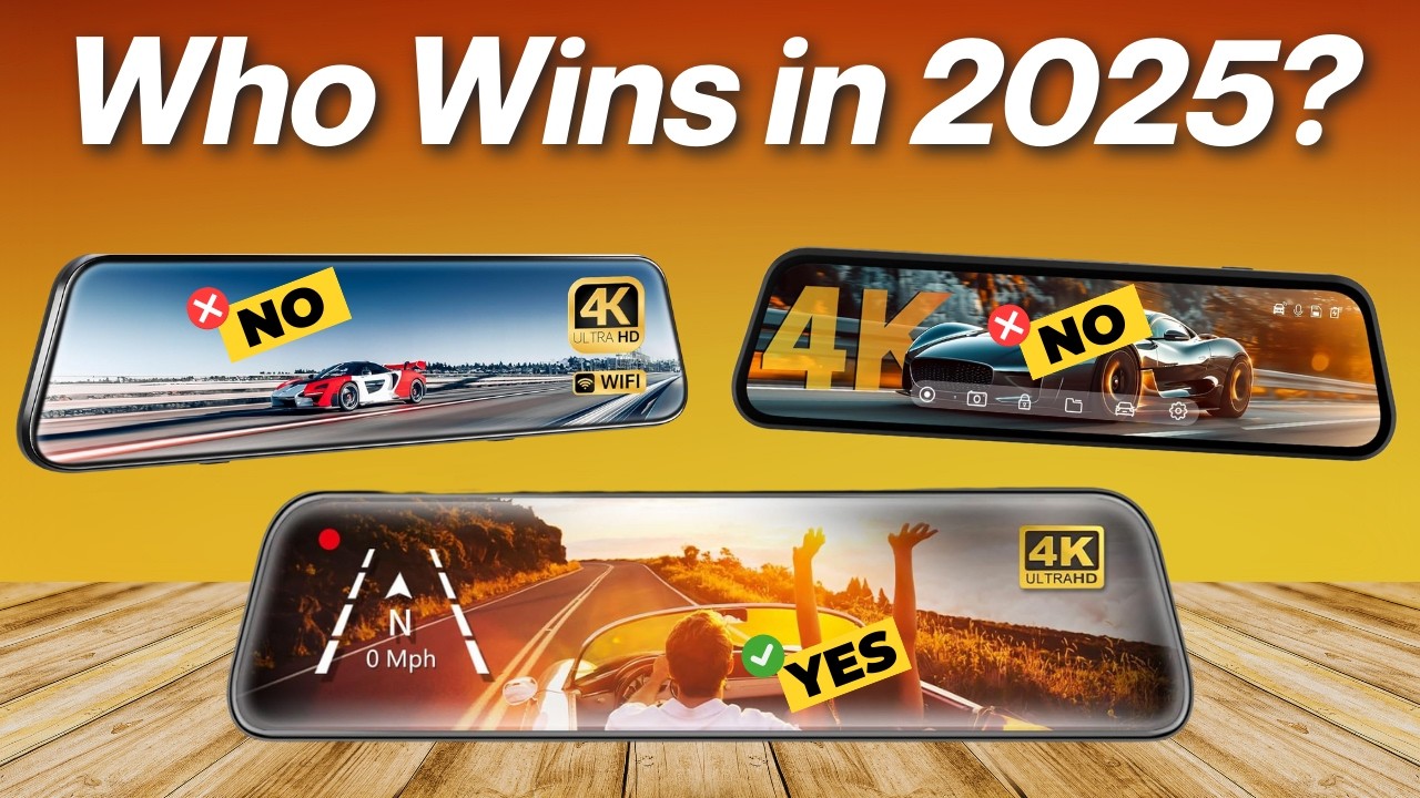 ✅ Top 5 Best Mirror Dash Cams of 2025 [watch before you buy one]