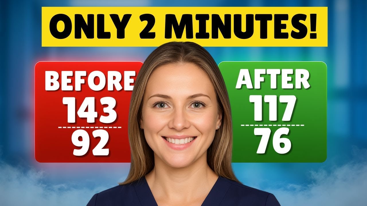 SENIORS, 3 Breathing Tricks To INSTANTLY Lower Blood Pressure