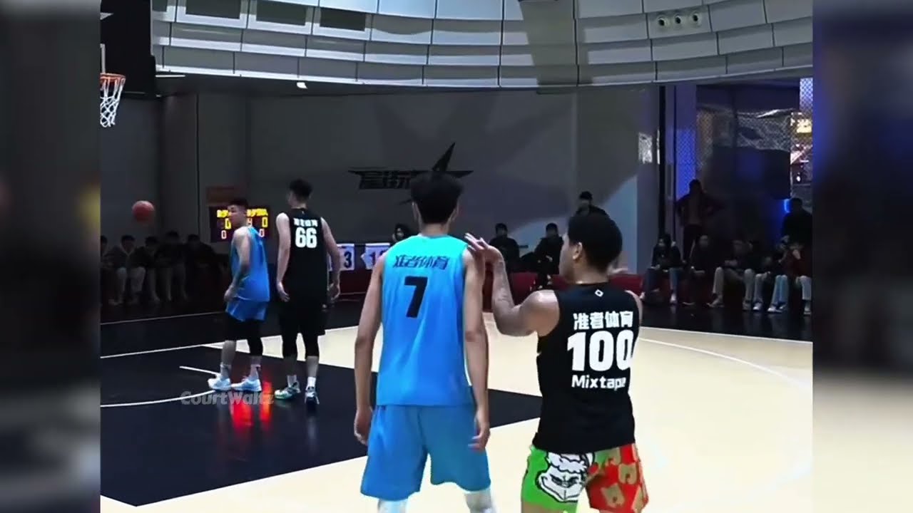 100 POINTS Match Rob & Former CBA Champion vs China Pros Game  Highlight  #courtwalt