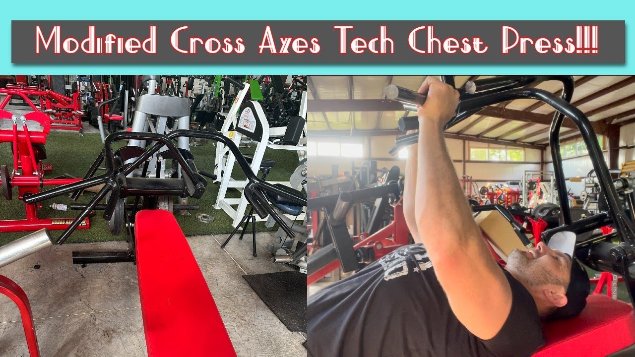 Modified Cross Axes Tech Chest Press!!!