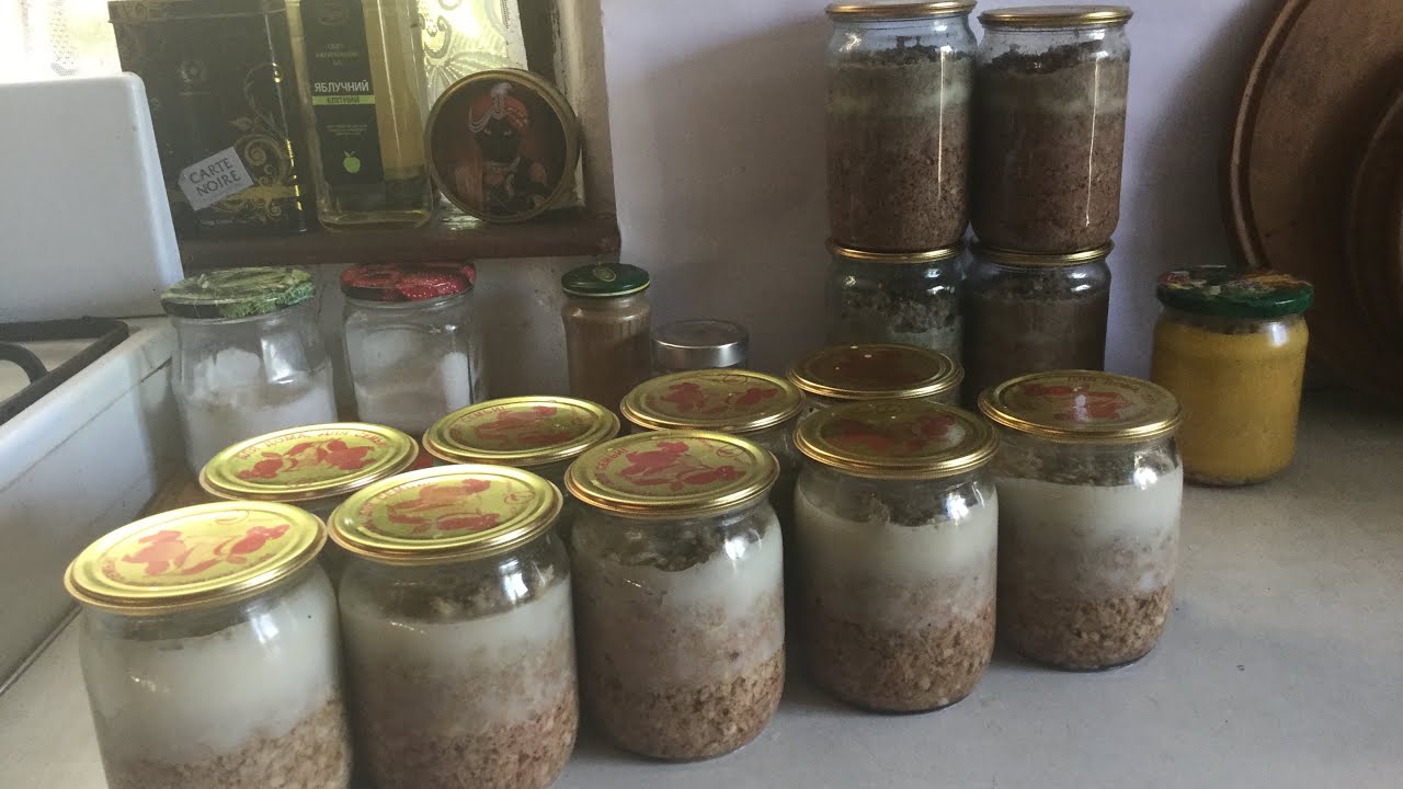 Вкусный паштет из свинины (на плите, без автоклава), самый простой способ приготовления.